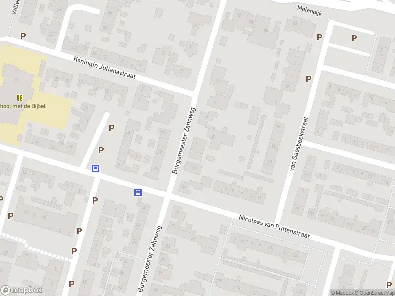 Ambulance met gepaste spoed naar de Burgemeester Zahnweg in Goudswaard