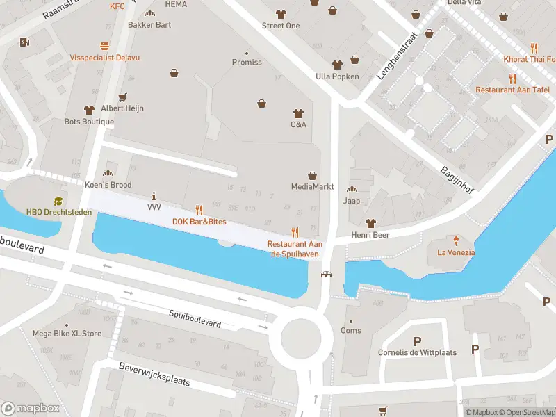 Overlastmelding Spuiboulevard in Dordrecht