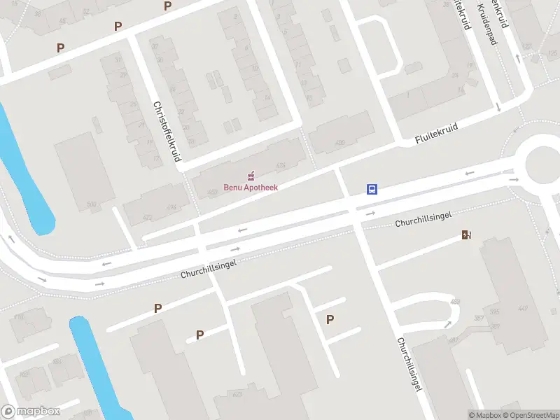 Ambulance met gepaste spoed naar de Churchillsingel in Vlaardingen