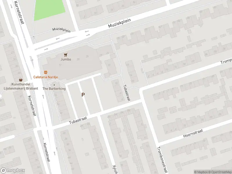 Politie naar de Tubastraat in Uden