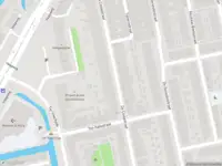 Ambulance met gepaste spoed naar de Potgieterlaan in Leiden