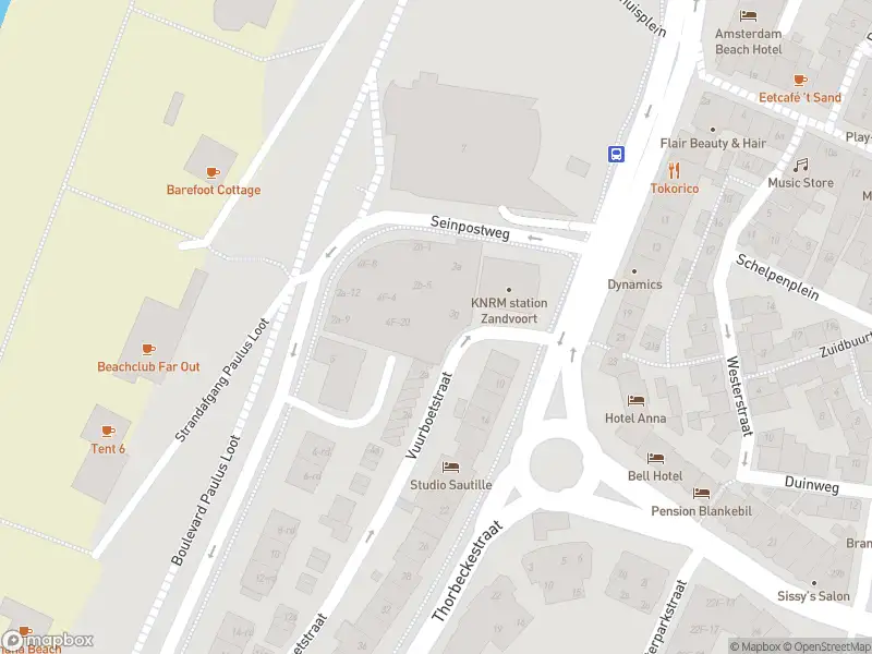 Ambulance met grote spoed naar de Seinpostweg in Zandvoort