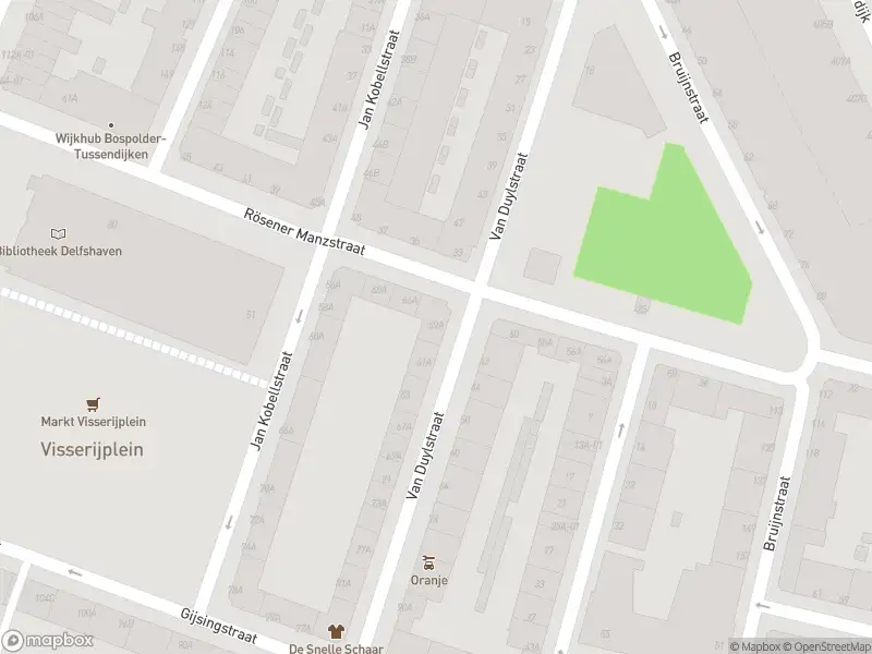 Ambulance met gepaste spoed naar de Van Duylstraat in Rotterdam