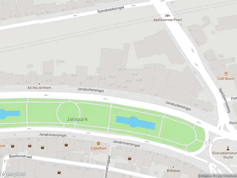 Overlastmelding Jansbinnensingel in Arnhem
