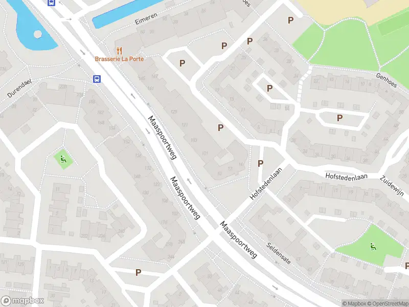 Politie naar de Maaspoortweg in 's-Hertogenbosch vanwege ongeval met letsel