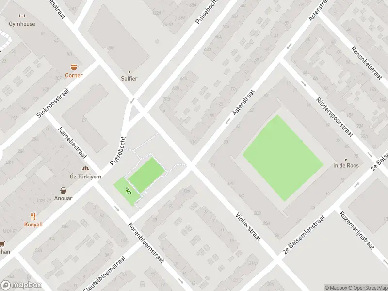 Ambulance met grote spoed naar de Violierstraat in Rotterdam