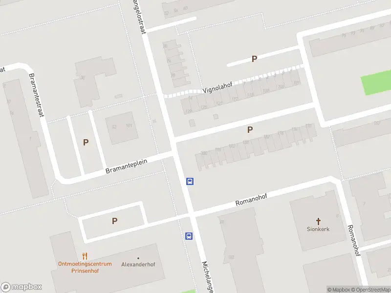 Ambulance met grote spoed naar de Michelangelostraat in Rotterdam