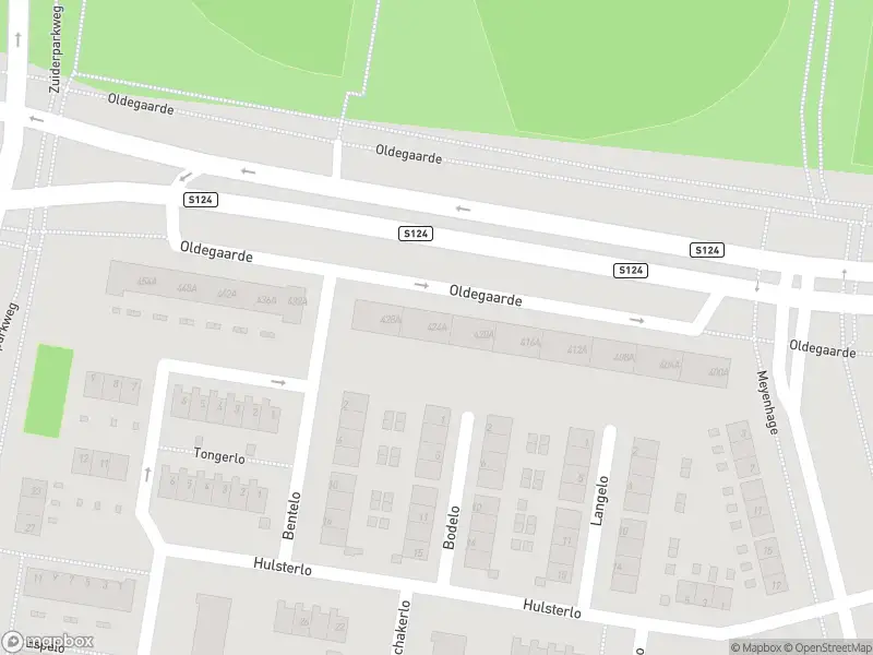 Ambulance met grote spoed naar de Oldegaarde in Rotterdam