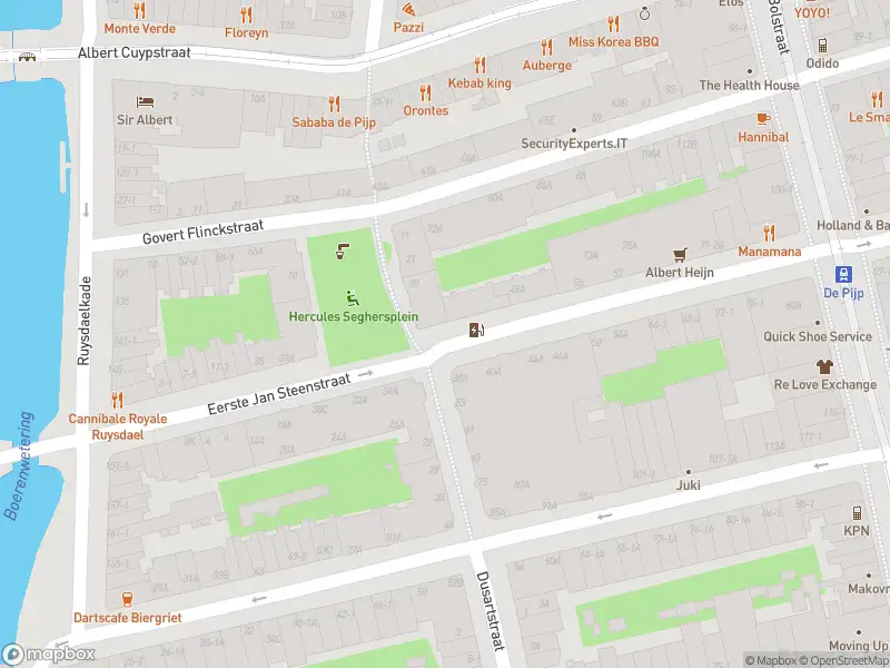 Ambulance met gepaste spoed naar de Hercules Seghersstraat in Amsterdam