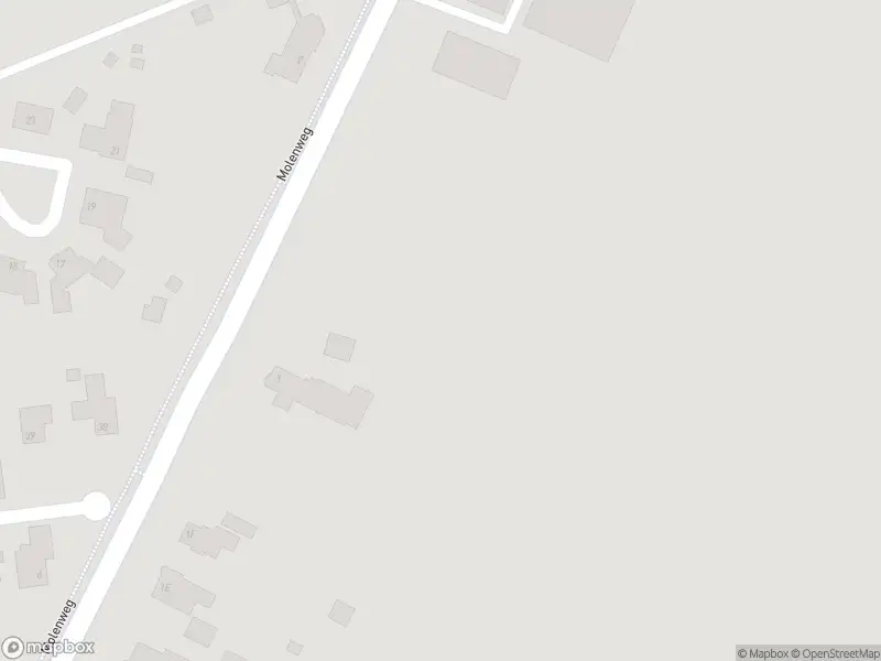 Brandweer met gepaste spoed naar de Molenweg in Bladel