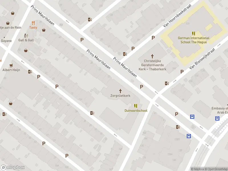 Ambulance met gepaste spoed naar de Ten Hovestraat in 's-Gravenhage