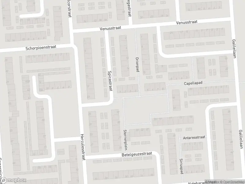 Ambulance met grote spoed naar de Sterrenplein in Spijkenisse