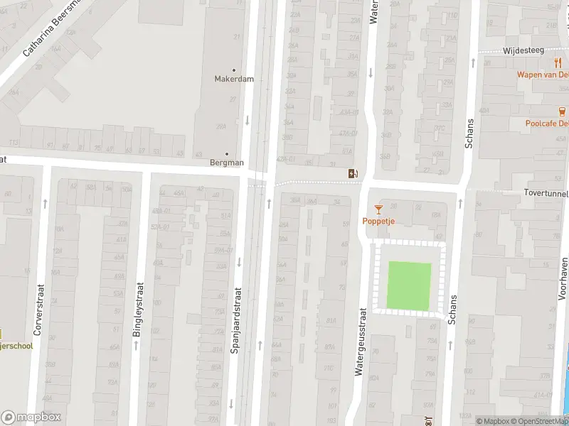 Ambulance met grote spoed naar de Spanjaardstraat in Rotterdam