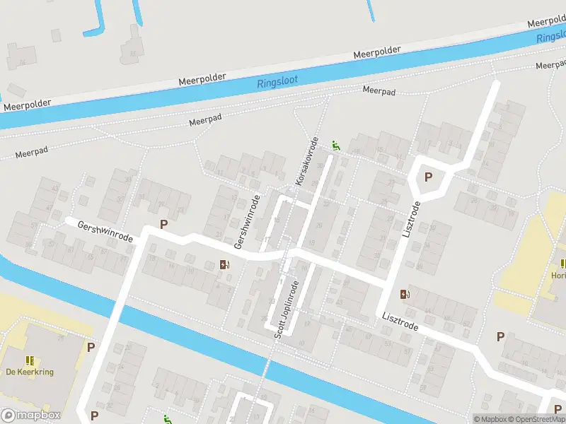 Ambulance met grote spoed naar de Korsakovrode in Zoetermeer