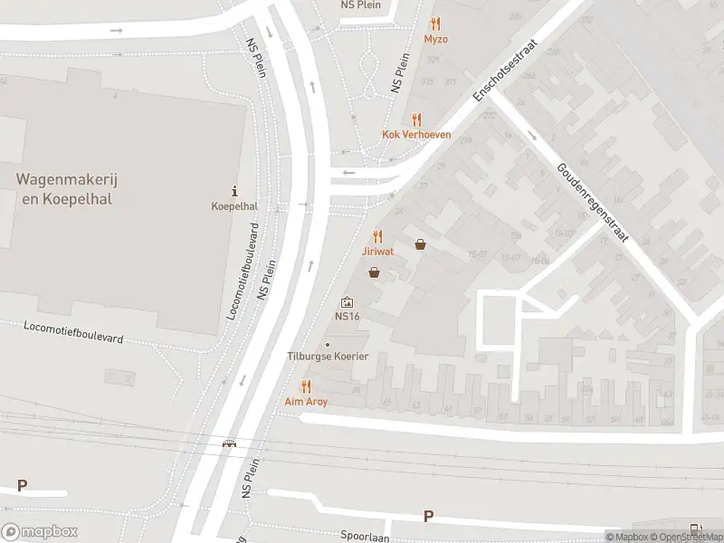 112 melding Overlastmelding NS Plein in Tilburg gesloten