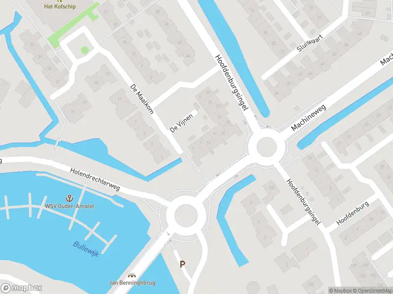 Brandweer met grote spoed naar de De Vijnen in Ouderkerk aan de Amstel