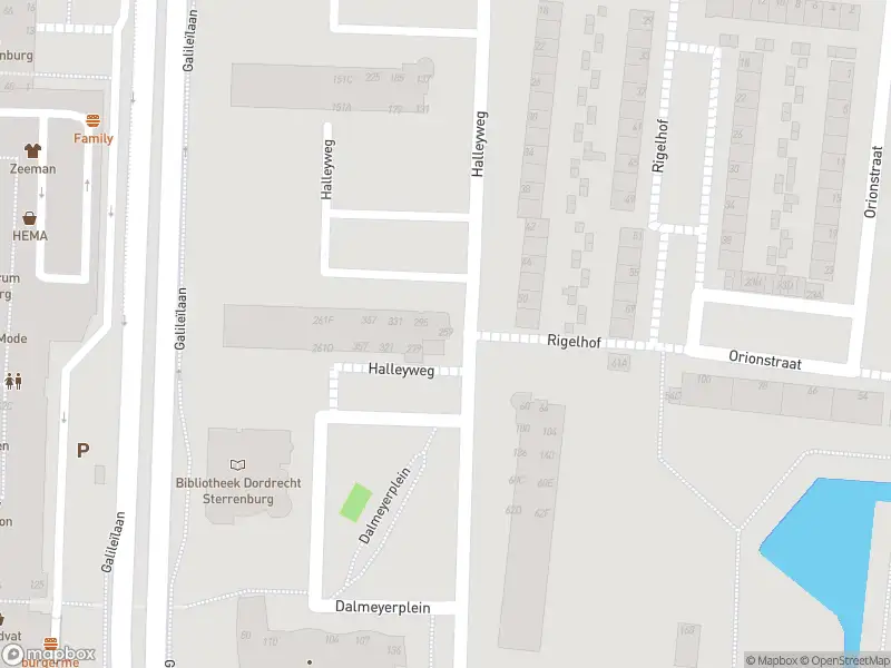 Ambulance met gepaste spoed naar de Halleyweg in Dordrecht