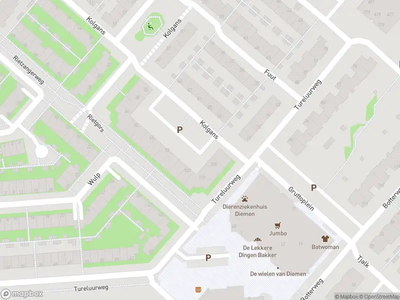 Besteld ambulance vervoer naar de Gruttoplein in Diemen