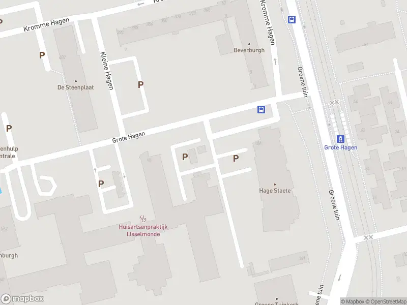 Ambulance met grote spoed naar de Grote Hagen in Rotterdam