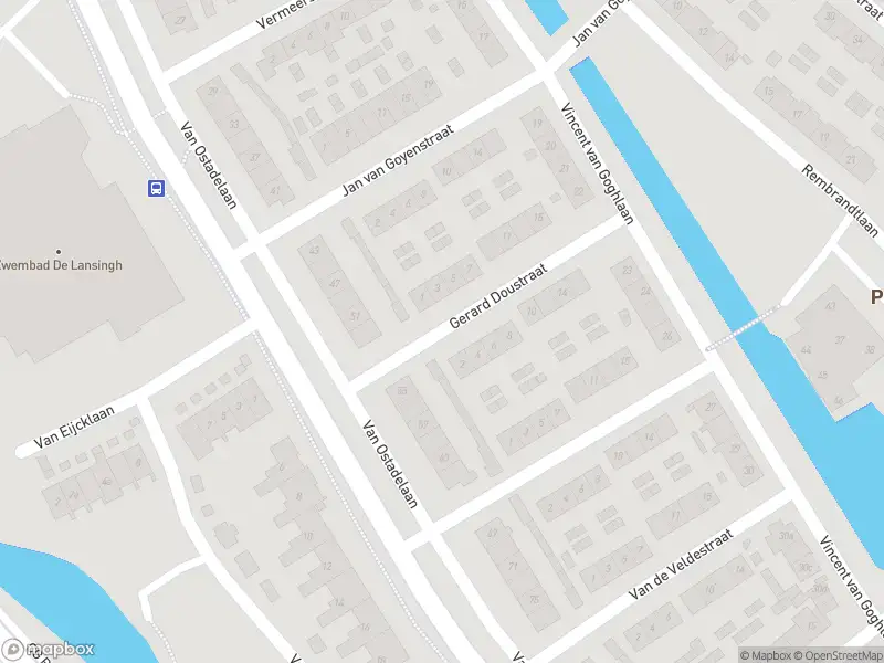 Ambulance met grote spoed naar de Gerard Doustraat in Krimpen aan den IJssel