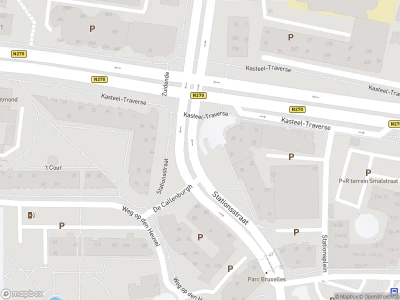 Brandweer met gepaste spoed naar de Stationsstraat in Helmond vanwege een buitenbrand