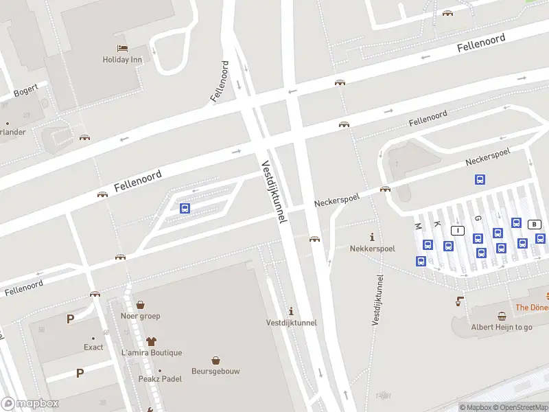 Brandweer met gepaste spoed naar de Fellenoord in Eindhoven