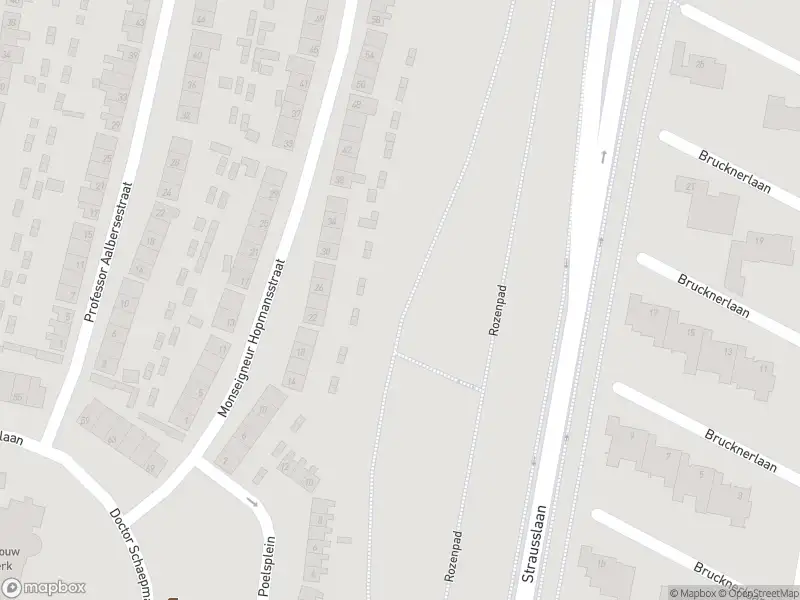 Politie met grote spoed naar de Van Beethovenlaan in Roosendaal vanwege letsel