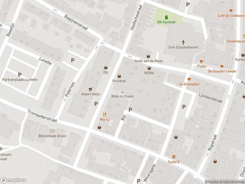 Brandweer met gepaste spoed naar de Hofplein in Grave