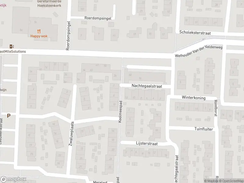 Ambulance met gepaste spoed naar de Koolmeespad in Numansdorp