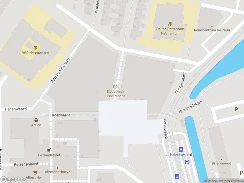 Ambulance met grote spoed naar de Keizerswaard in Rotterdam