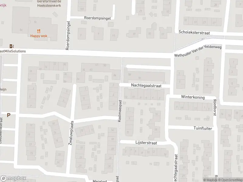 Ambulance met gepaste spoed naar de Koolmeespad in Numansdorp