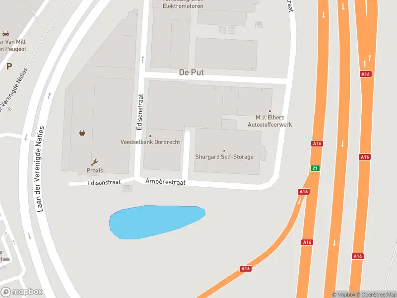 Overlastmelding Ampèrestraat in Dordrecht