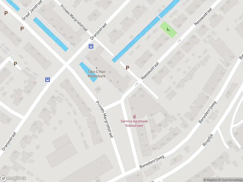 Besteld ambulance vervoer naar de Prinses Margrietstraat in Ridderkerk