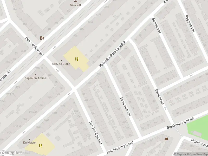 Ambulance naar de Stoppelstraat in Rotterdam