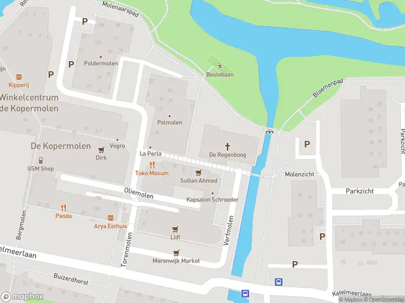 Ambulance met gepaste spoed naar de Watermolen in Leiden