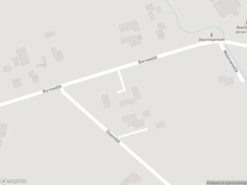 Politie naar de Bornsedijk in Deurningen vanwege aanrijding met letsel