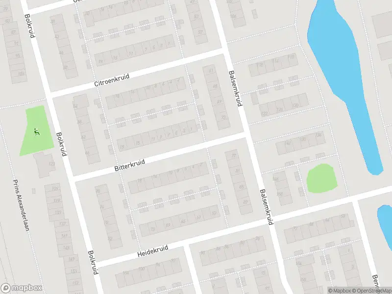 Ambulance met grote spoed naar de Bitterkruid in Rotterdam