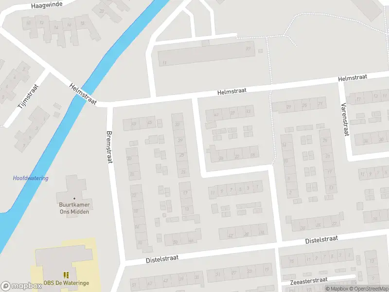 Brandweer met gepaste spoed naar de Egelantier in Hellevoetsluis