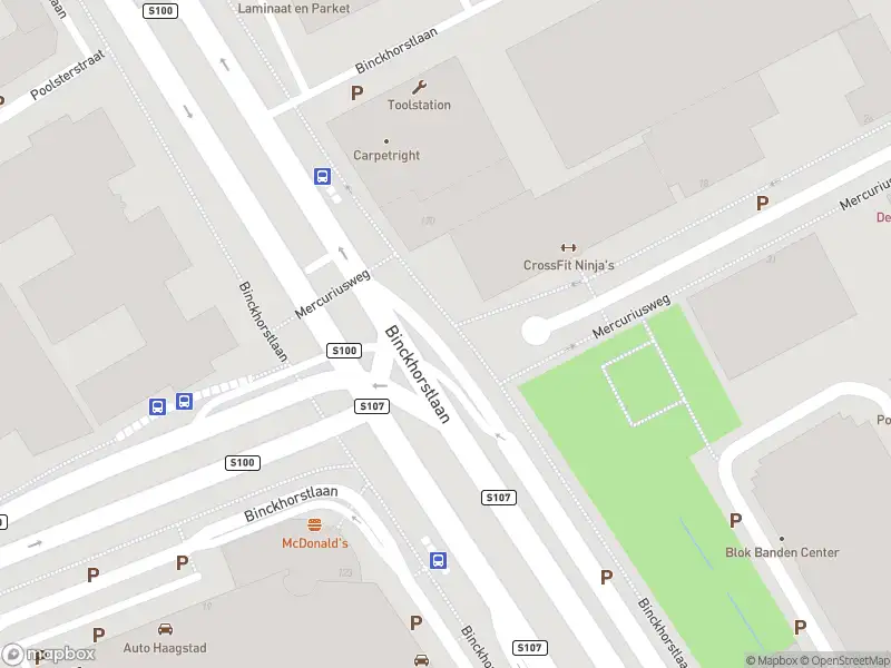 Ambulance met gepaste spoed naar de Mercuriusweg in 's-Gravenhage