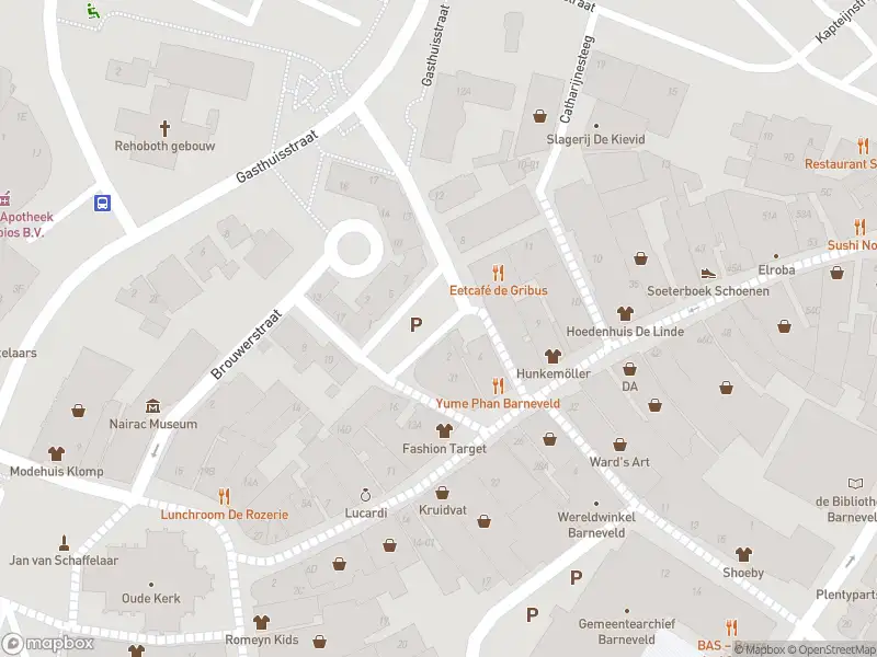 Politie naar de Pastoor Gowthorpestraat in Barneveld vanwege aanrijding met letsel