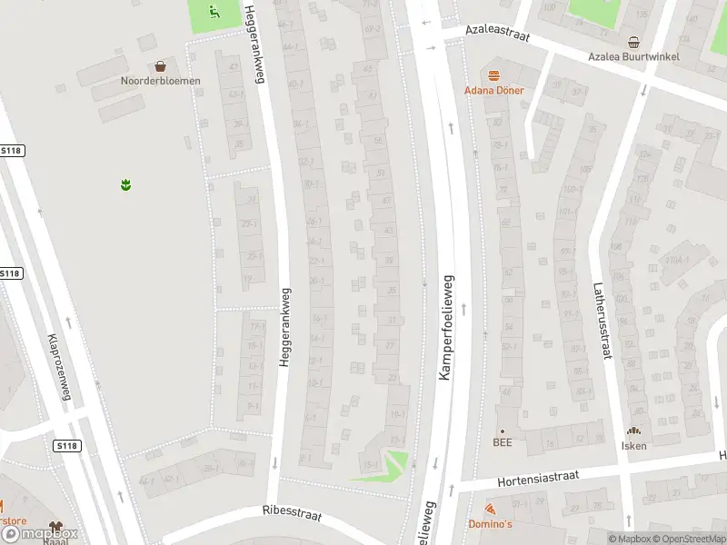 Ambulance met grote spoed naar de Heggerankweg in Amsterdam