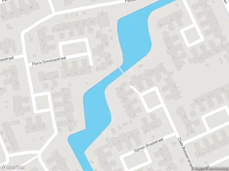 Ambulance met grote spoed naar de Floris Simonszstraat in Edam