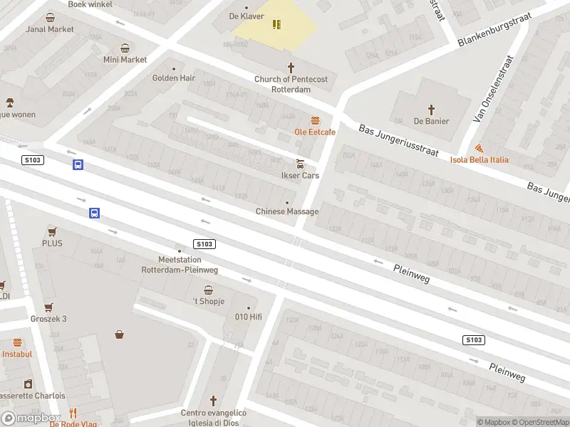 112 melding Ambulance met grote spoed naar de Pleinweg in Rotterdam