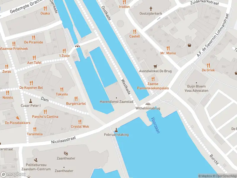 Brandweer met gepaste spoed naar de Westkade in Zaandam vanwege personen te water