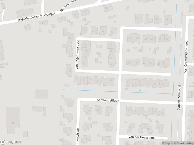 Ambulance met gepaste spoed naar de Van Hogendorpstraat in Numansdorp