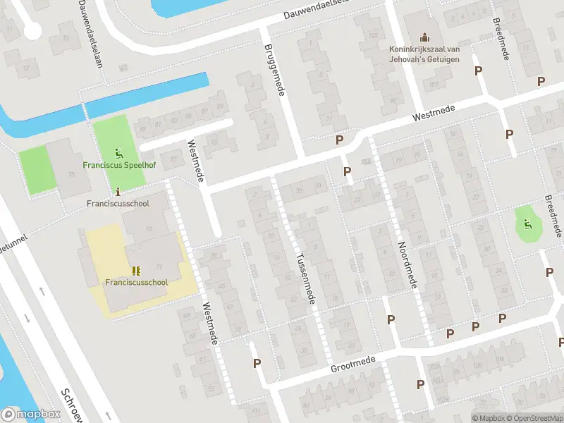 112 melding Brandweer met gepaste spoed naar de Tussenmede in Middelburg