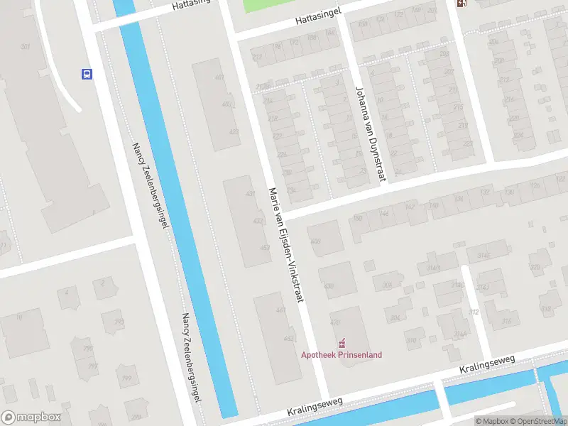 Besteld ambulance vervoer naar de Marie van Eijsden-Vinkstraat in Rotterdam