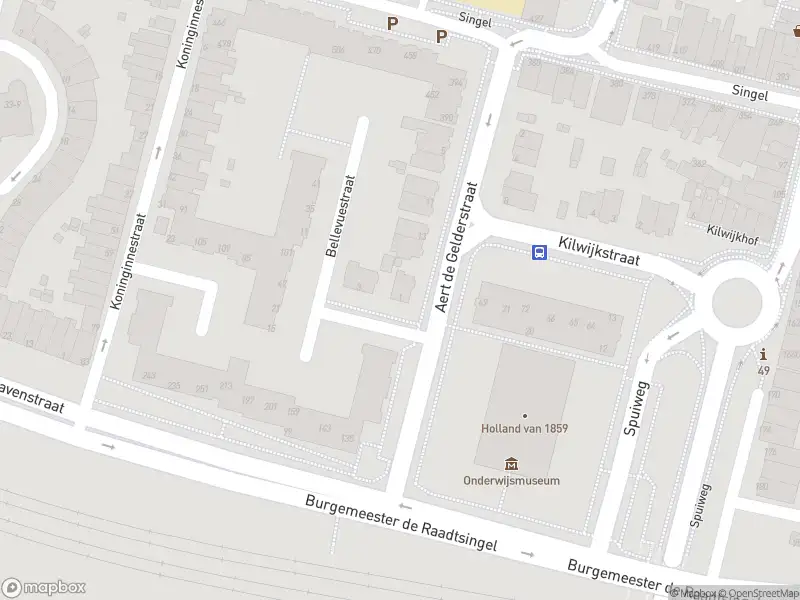 Ambulance met gepaste spoed naar de Bellevuestraat in Dordrecht
