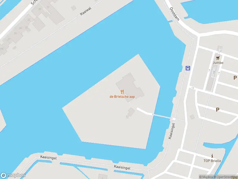 Ambulance met grote spoed naar de Kaaisingel in Brielle