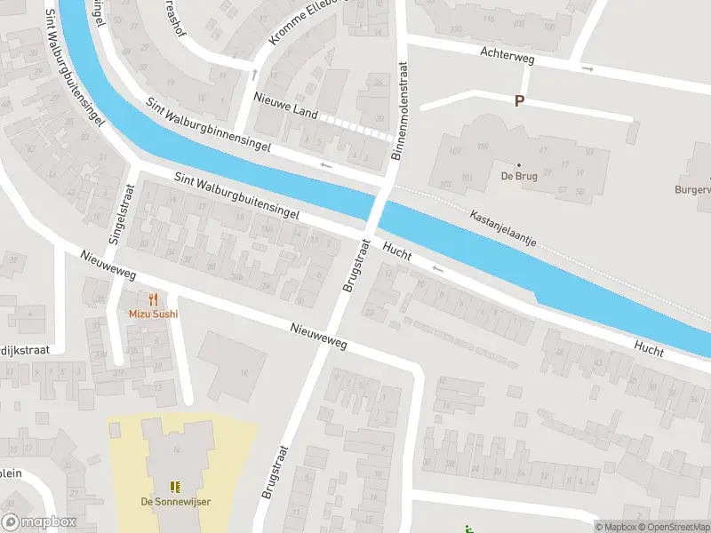 Politie naar de Brugstraat in Tiel vanwege aanrijding met letsel